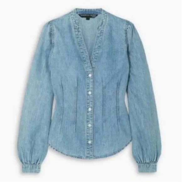 Veronica Beard Jeans Sedona Blouse - Picture 9 of 13